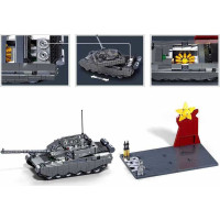 Sluban Model Bricks M38-B1234 Tank ZTS-99AS v měřítku 1:35