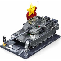 Sluban Model Bricks M38-B1234 Tank ZTS-99AS v měřítku 1:35