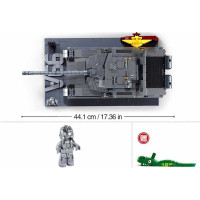 Sluban Model Bricks M38-B1234 Tank ZTS-99AS v měřítku 1:35