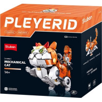 Sluban Pleyerid M38-P8018 Mechanická kočka oranžová