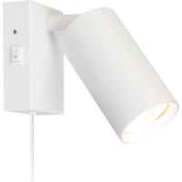 Solight nástěnná lampička CELE, 1x GU10, bílá