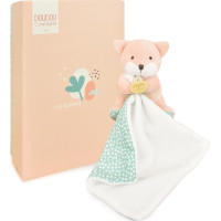 Doudou Plyšová liška s dečkou 11 cm