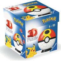 RAVENSBURGER 3D Puzzleball Pokémon: Repeat Ball 54 dílků