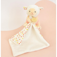 Doudou Plyšová ovečka s dečkou 11 cm