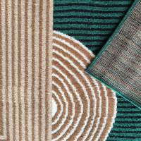 Kusový koberec ALPHA Abstract - zelený