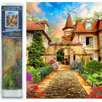 NORIMPEX Diamantové malování Staré město 30x40cm