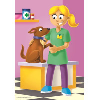 RAVENSBURGER Moje první puzzle: Uhádneš, kdo jsem? 4v1 (2,3,4,5 dílků)