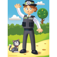 RAVENSBURGER Moje první puzzle: Uhádneš, kdo jsem? 4v1 (2,3,4,5 dílků)