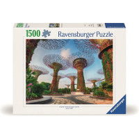 RAVENSBURGER Puzzle Super stromy v Singapuru 1500 dílků