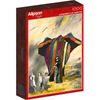 ALIPSON Puzzle Bajadéra a volavky 1000 dílků