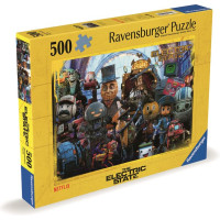 RAVENSBURGER Puzzle Robotický svět 500 dílků
