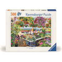 RAVENSBURGER Puzzle Zahradní ráj 500 dílků