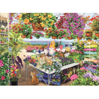 RAVENSBURGER Puzzle Zahradní ráj 500 dílků