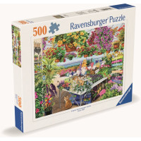RAVENSBURGER Puzzle Zahradní ráj 500 dílků