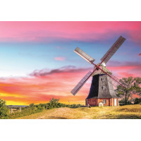 RAVENSBURGER Puzzle Větrný mlýn 300 dílků