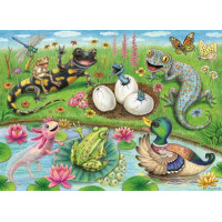 RAVENSBURGER Puzzle Vítejte mláďátka! 60 dílků