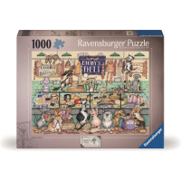 RAVENSBURGER Puzzle Digbyho uzeniny a zvířecí veselí 1000 dílků