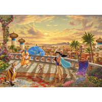 SCHMIDT Puzzle Disney: Jasmína a Aladin 1000 dílků