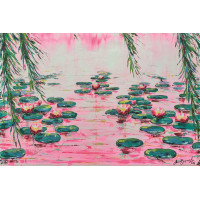 RAVENSBURGER Puzzle Jezero s lekníny 4000 dílků