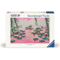 RAVENSBURGER Puzzle Jezero s lekníny 4000 dílků