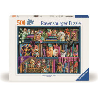 RAVENSBURGER Puzzle Roztomilí porcelánoví mopslíci 500 dílků