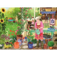 RAVENSBURGER Puzzle Zahradničení XXL 100 dílků