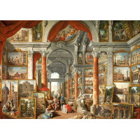 EUROGRAPHICS Puzzle Galerie s pohledy na moderní Řím 1000 dílků