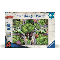 RAVENSBURGER Puzzle Marvel: Hulk XXL 100 dílků