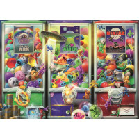 RAVENSBURGER Puzzle Zvířátka, mimozemšťané a ninjové 1000 dílků