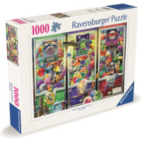 RAVENSBURGER Puzzle Zvířátka, mimozemšťané a ninjové 1000 dílků