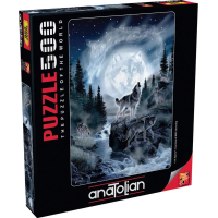 ANATOLIAN Puzzle Měsíční vlk 500 dílků