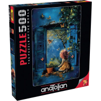 ANATOLIAN Puzzle Modrá noc 500 dílků