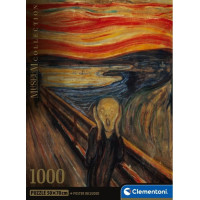 CLEMENTONI Puzzle Museum Collection: Výkřik 1000 dílků