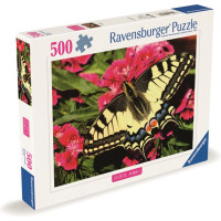 RAVENSBURGER Puzzle Krásný motýlek 500 dílků