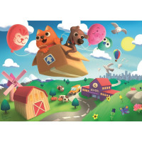 RAVENSBURGER Puzzle Letíme! 35 dílků