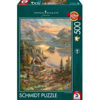 SCHMIDT Puzzle Pohled na jezero 500 dílků