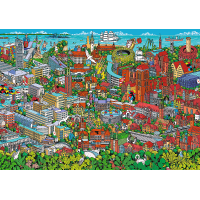 TREFL Puzzle Premium Plus Share the Moments: Trojměsto 1000 dílků