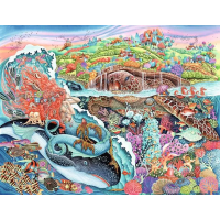 RAVENSBURGER Puzzle Příběhy z hlubin 2000 dílků
