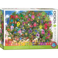 EUROGRAPHICS Puzzle Ptačí budky 1000 dílků