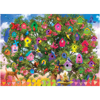 EUROGRAPHICS Puzzle Ptačí budky 1000 dílků