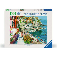 RAVENSBURGER Puzzle Romantika v Cinque Terre 1500 dílků
