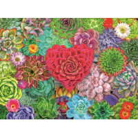 RAVENSBURGER Puzzle Sukulentní ráj 500 dílků