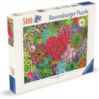 RAVENSBURGER Puzzle Sukulentní ráj 500 dílků