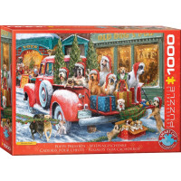 EUROGRAPHICS Puzzle Štěněčí dárky 1000 dílků