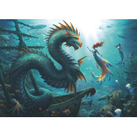 RAVENSBURGER Puzzle Tajemství mořských příšer 1000 dílků