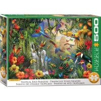 EUROGRAPHICS Puzzle Tropický ptačí ráj XL 500 dílků