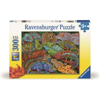 RAVENSBURGER Puzzle Úžasní plazi 300 dílků