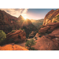 RAVENSBURGER Puzzle Kaňon Zion 1000 dílků