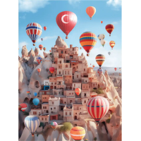 ANATOLIAN Puzzle Kapadokie 1000 dílků