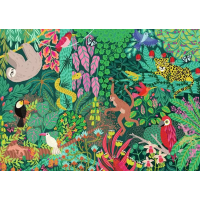 RAVENSBURGER Puzzle Kouzelný deštný prales 1000 dílků